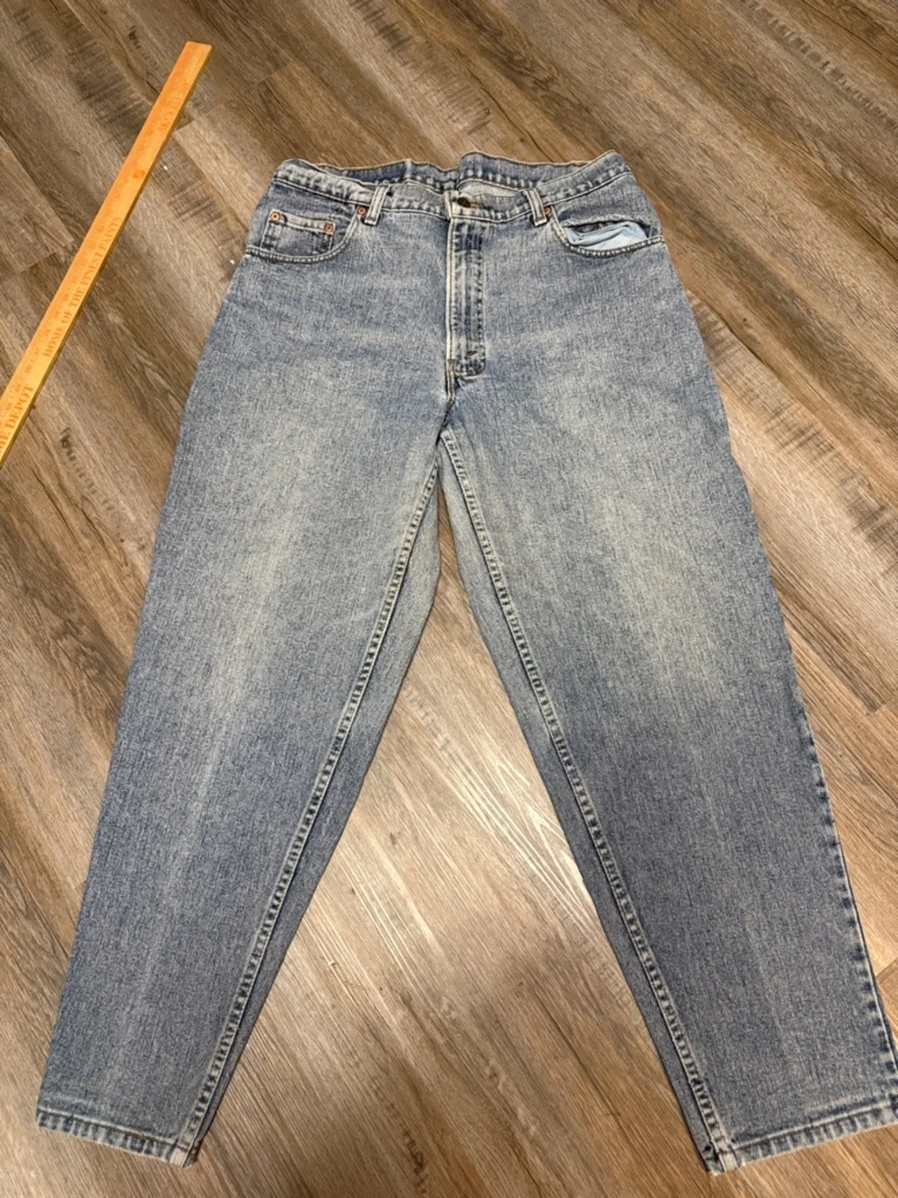 Men’s Levi’s 560 Classic Faded Straight Vintage Jeans 36x30
